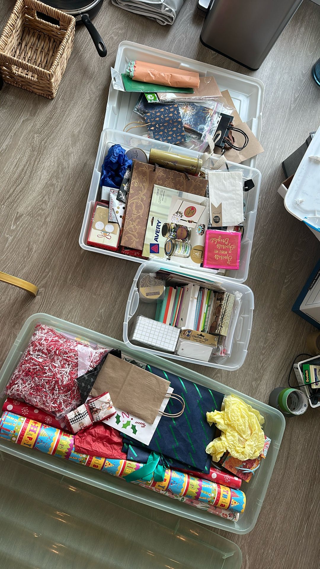 Assorted Cards And Gift Supplies