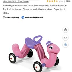 Brand New Inch Worm From Radio Flyer 