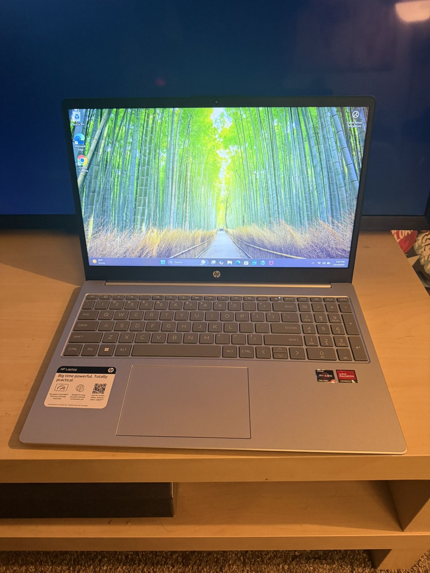 HP 15 Laptop 15.6 Inch Screen.