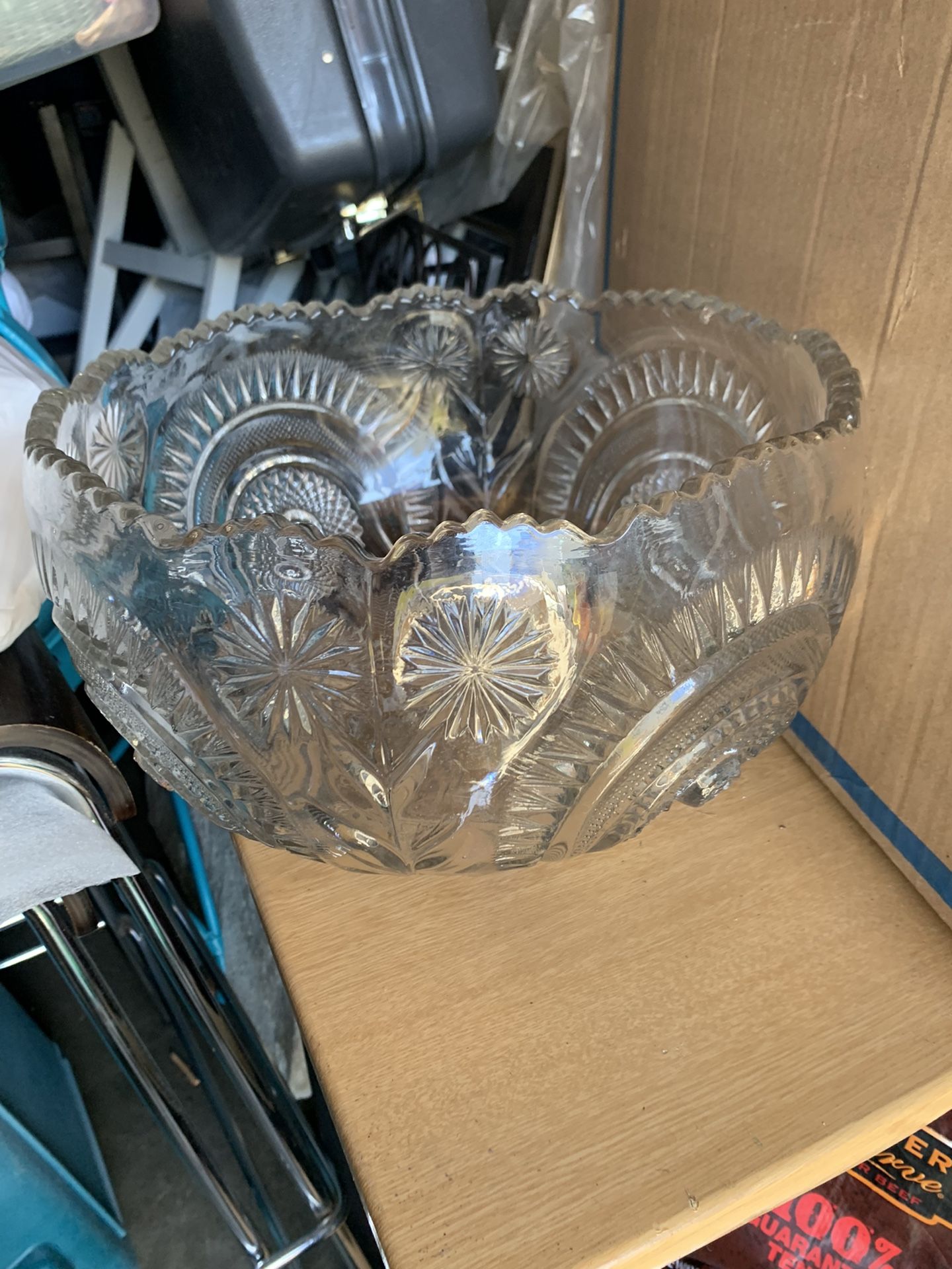 Crystal Punch Bowl