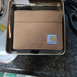 New Carhartt Leather Wallet 