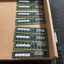 128 Gb (8x 16gb) Server Memory ECC Sticks