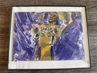 Kobe Original Painting With Temporary Frame