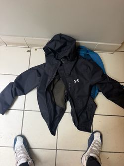 Under Armour Black Hooded Jacket