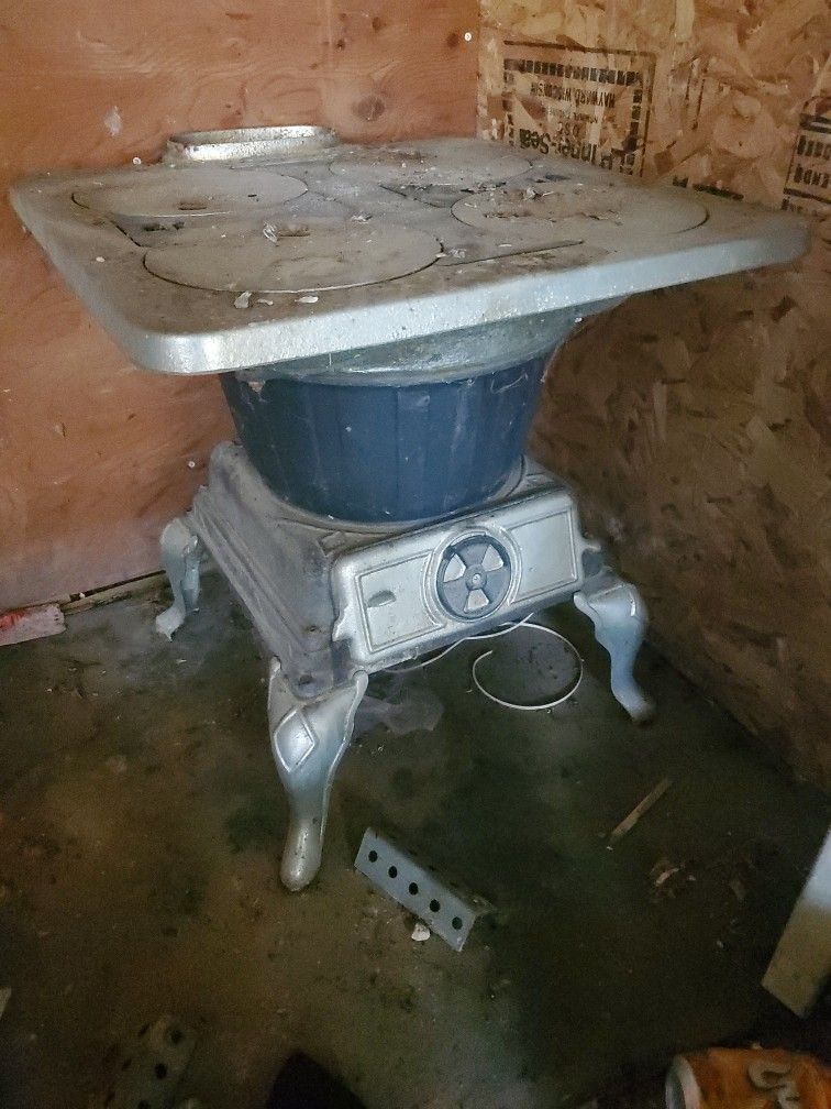 Small Wood Stove Antique 