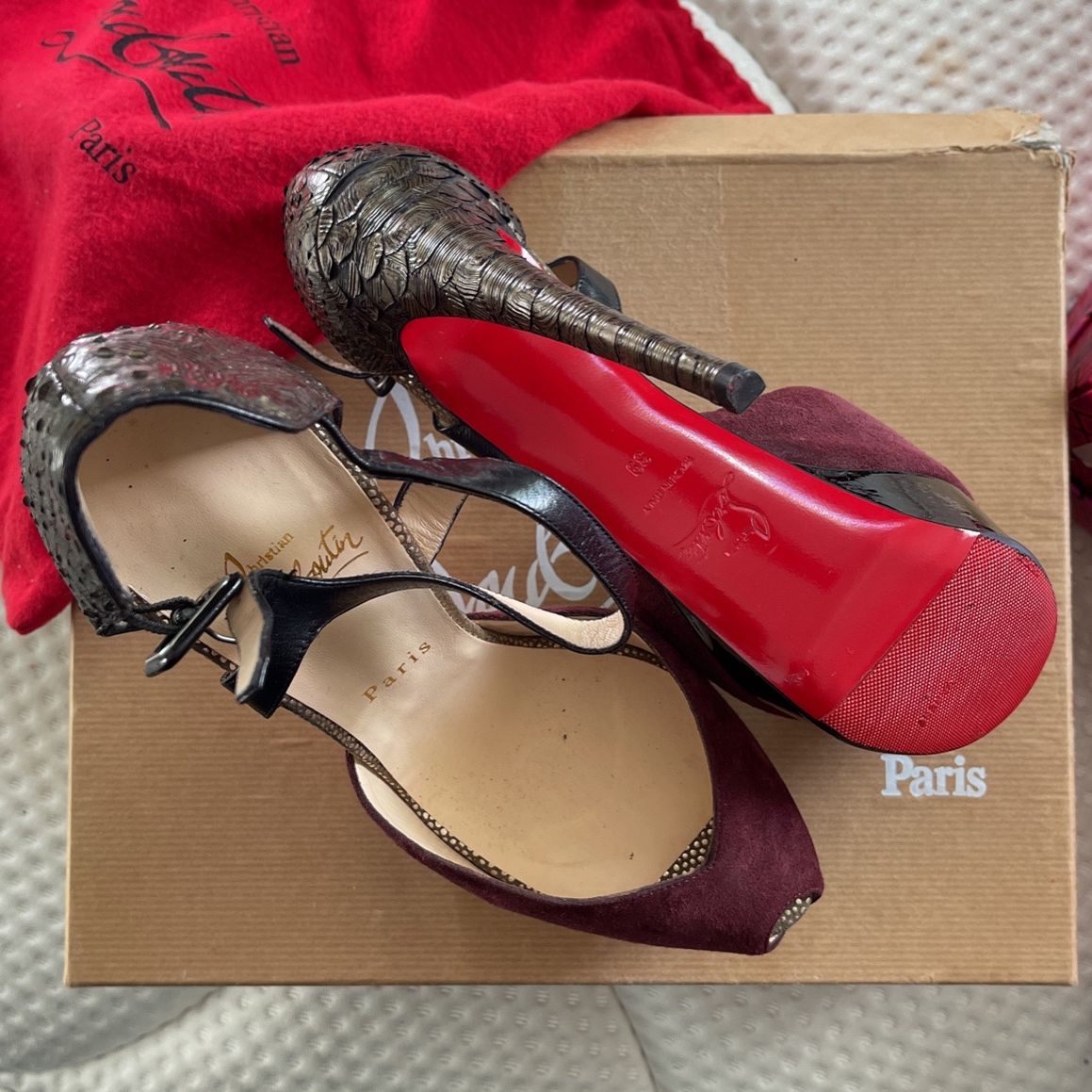 Christian Louboutin Red Bottom Woman Shoes