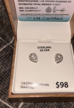 Sterling Silver Earrings 