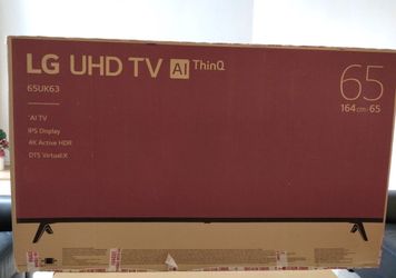 65 inch 4K Television - Smart TV