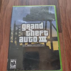 Grand Theft Auto III Colector Edition on Xbox 

