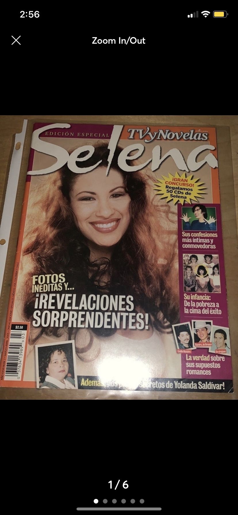 “TV y novelas” Special edition Selena Magazine