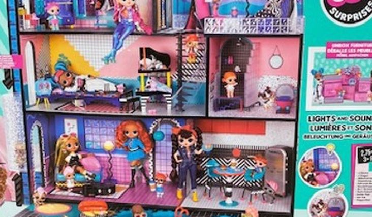 New, PRICE FIRM, L.O.L. Surprise! O.M.G. House – Real Wood Doll House with 85+ Surprises