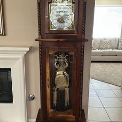 Hand Crafted Grandfather Clock