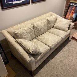 Henredon Cream Colored Sofa