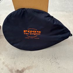 PUGG 6' Pop-Up Soccer Training Goals (pair) With Travel Bag Yellow