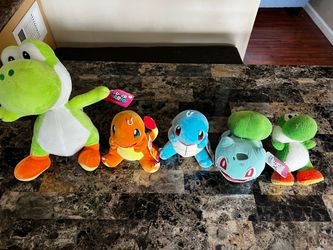 Pokémon plushies