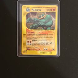 2002 Expedition Machamp Holo 
