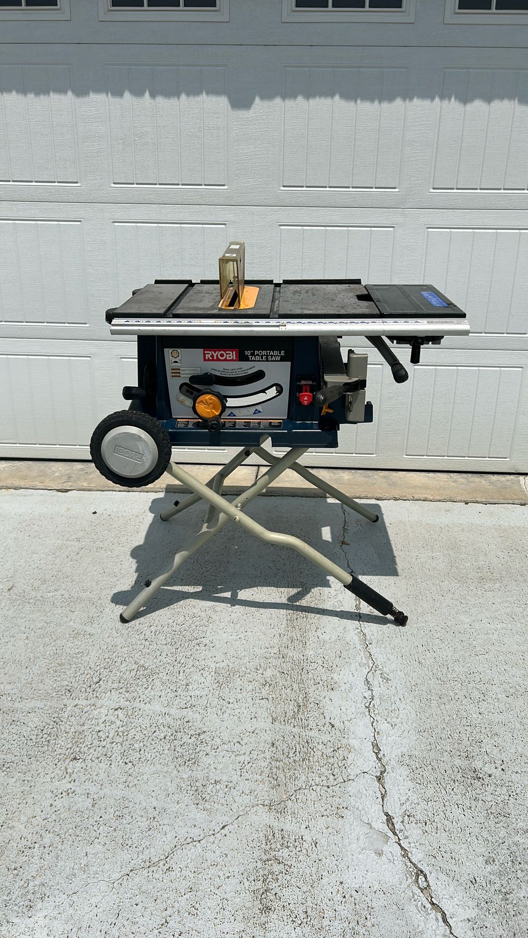 Ryobi Corded Portable Table Saw