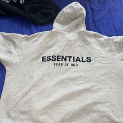 Essentials Hoodie Normal Grey