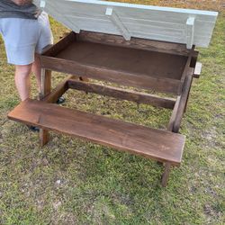 Children’s Picnic / Storage / Sand Table 