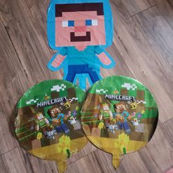 Minectaft balloons minecraft decorations