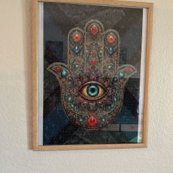 Evil Eye Energy Protector Diamond Art 