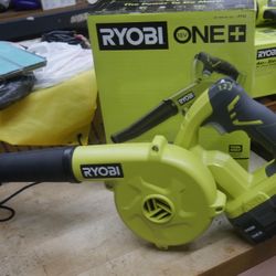 RYOBI P755 BLOWER WITH BATTERY 886676-3 