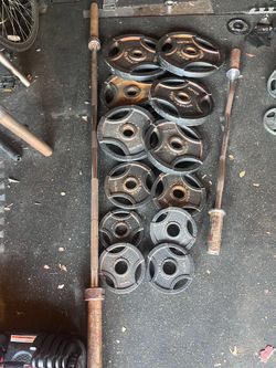 Olympic weights and barbells