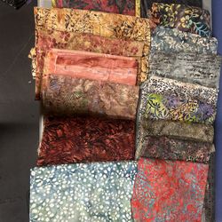 100%Cotton Batik Fabric