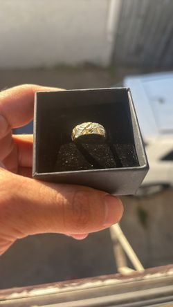 10k gold nugget ring