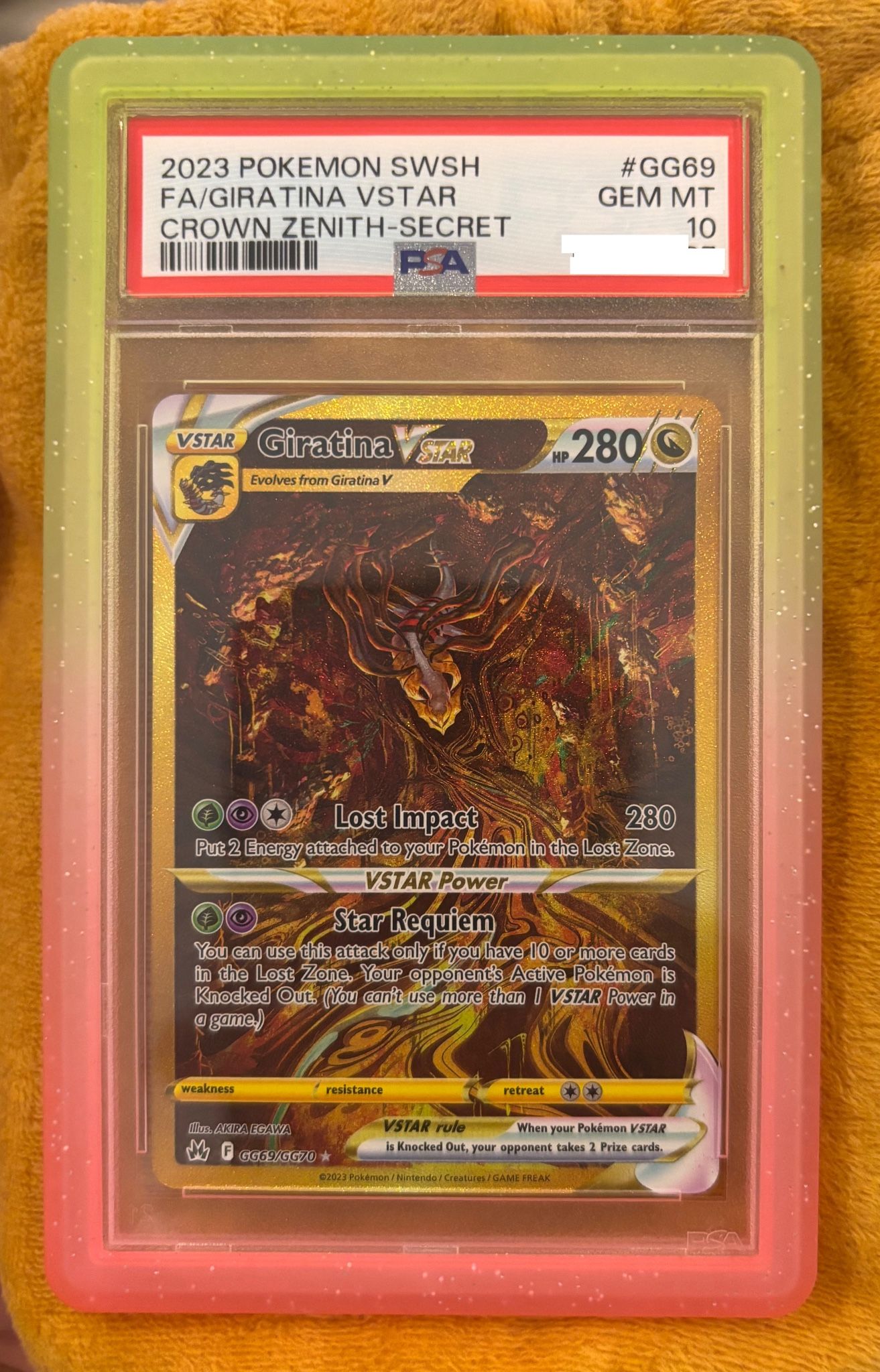 GIRATINA VSTAR PSA 10