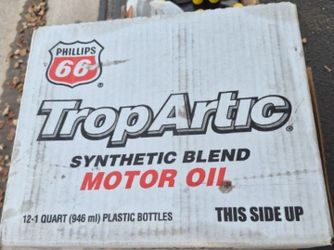 5W20 SYNTHETIC BLEND CONOCO MOTOR OIL