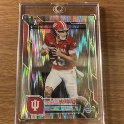 2025 Bowman U Chrome Fernando Mendoza Stealth Refractor Rc