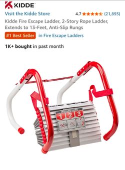 Kidde Escape Ladder 2 story 13 feet