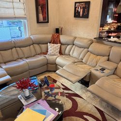  Tan Sectional Couch