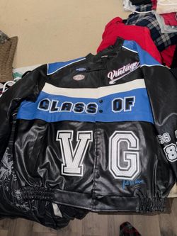 Vintage Class of VG Varsity Leather Jacket