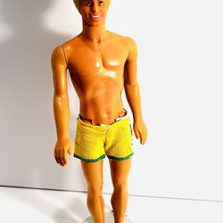 VINTAGE Mattel - 1968 Ken Doll Blonde / 1983 Head