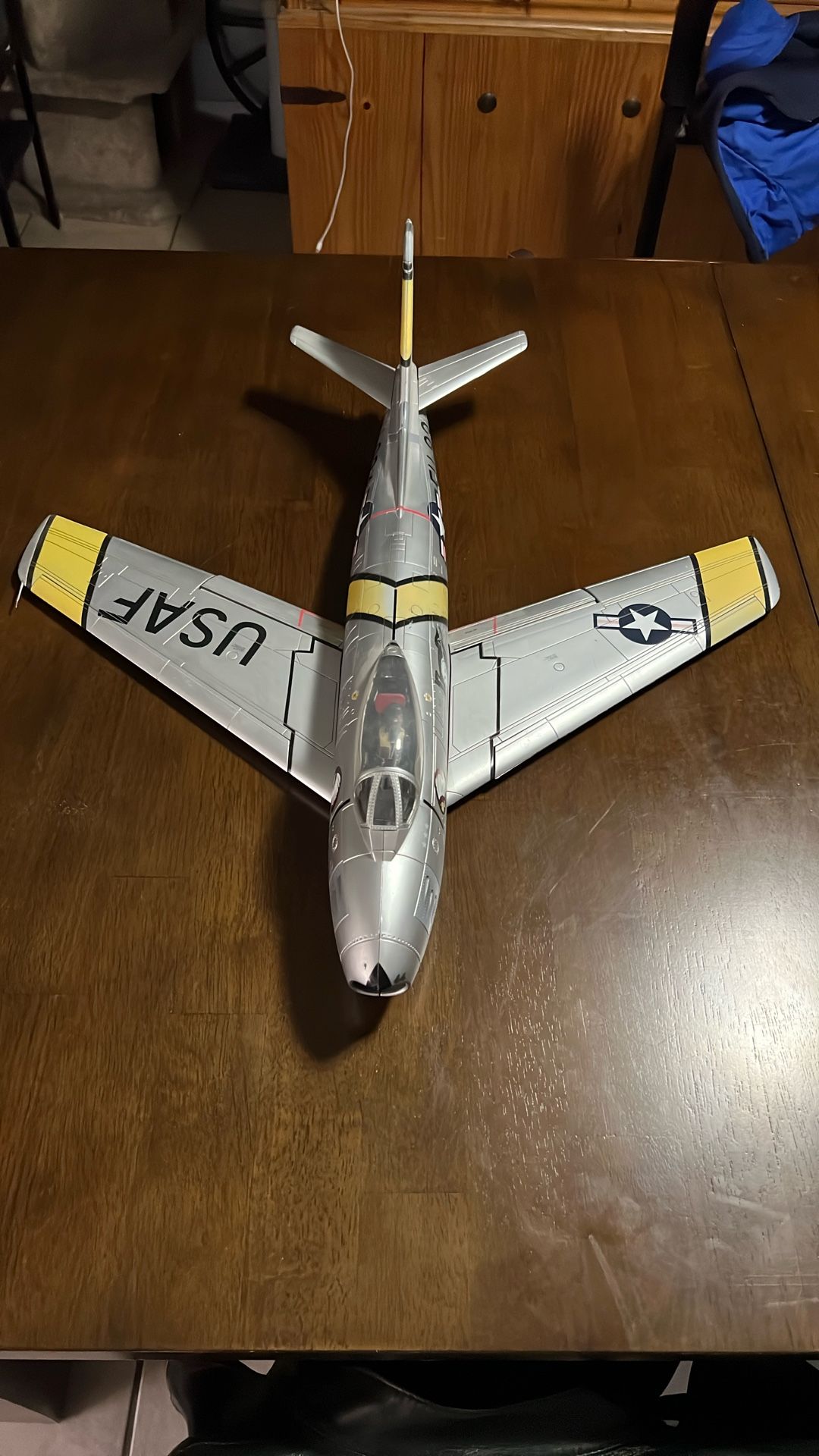 F-86 Sabre Jolley Roger Admiral Toys (2005 limited edition). 1:18