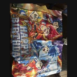 Beyblade Party Banner