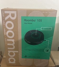 🤖 Brand New Roomba 105 Robot Vacuum – Sealed in Box 📦