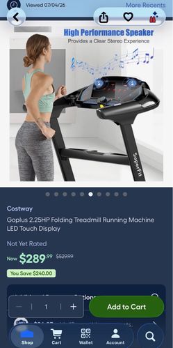 Brand new treadmill in box