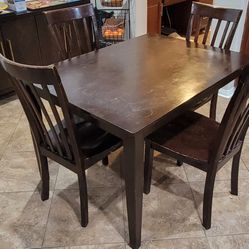 Dining Table With 4 Chairs