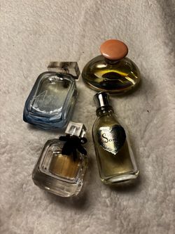 Lot of 4 Perfume Bottles – Used