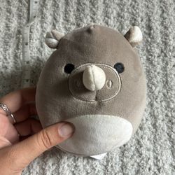 Irving The Rhino Squishmallow