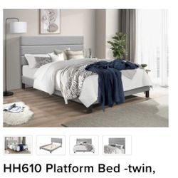 Twin Size Bed 