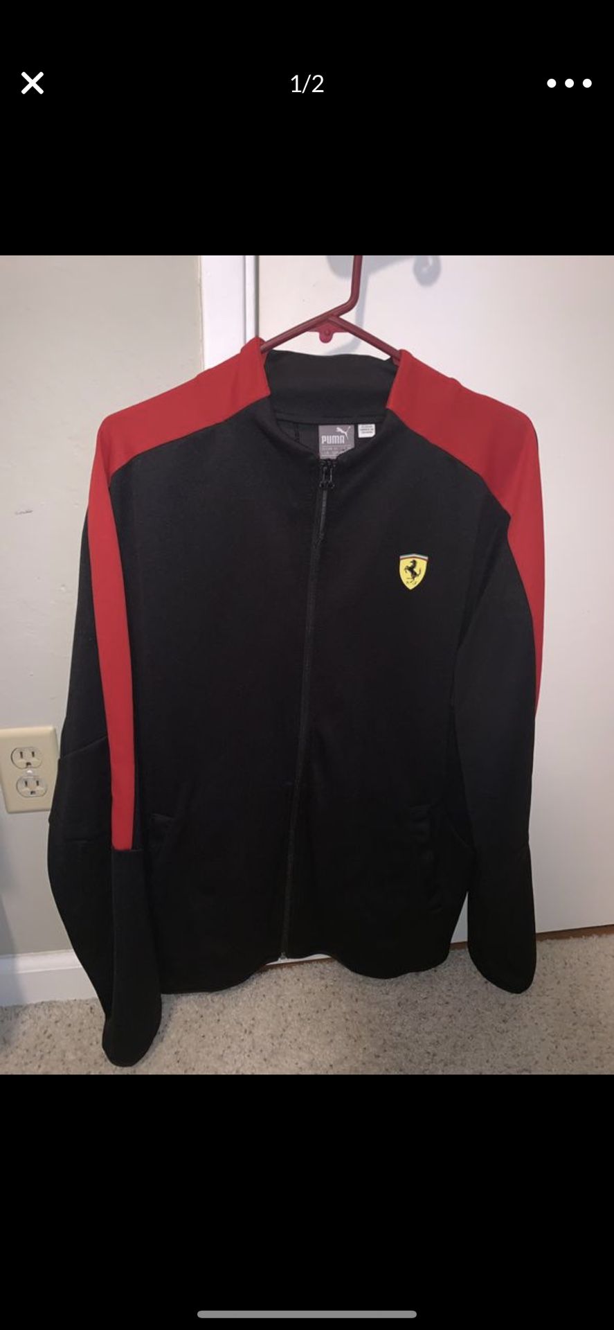 Ferrari Puma Jacket Size Large Brand New