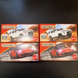 Matchbox diecast 4Runner / porsche 911 targa