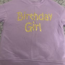 Girls Birthday Sweatshirt