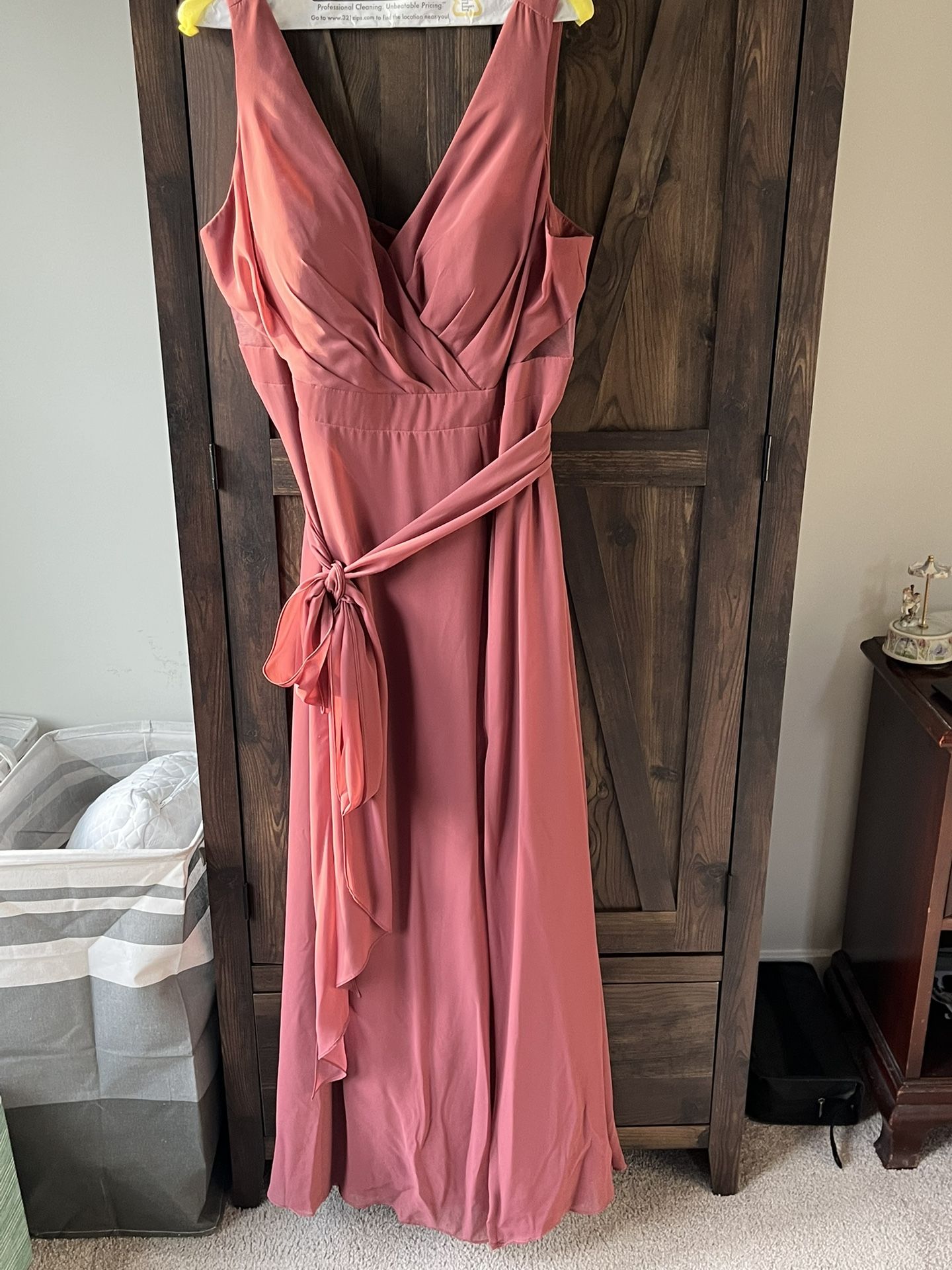 Cinnamon Bridesmaid Gown