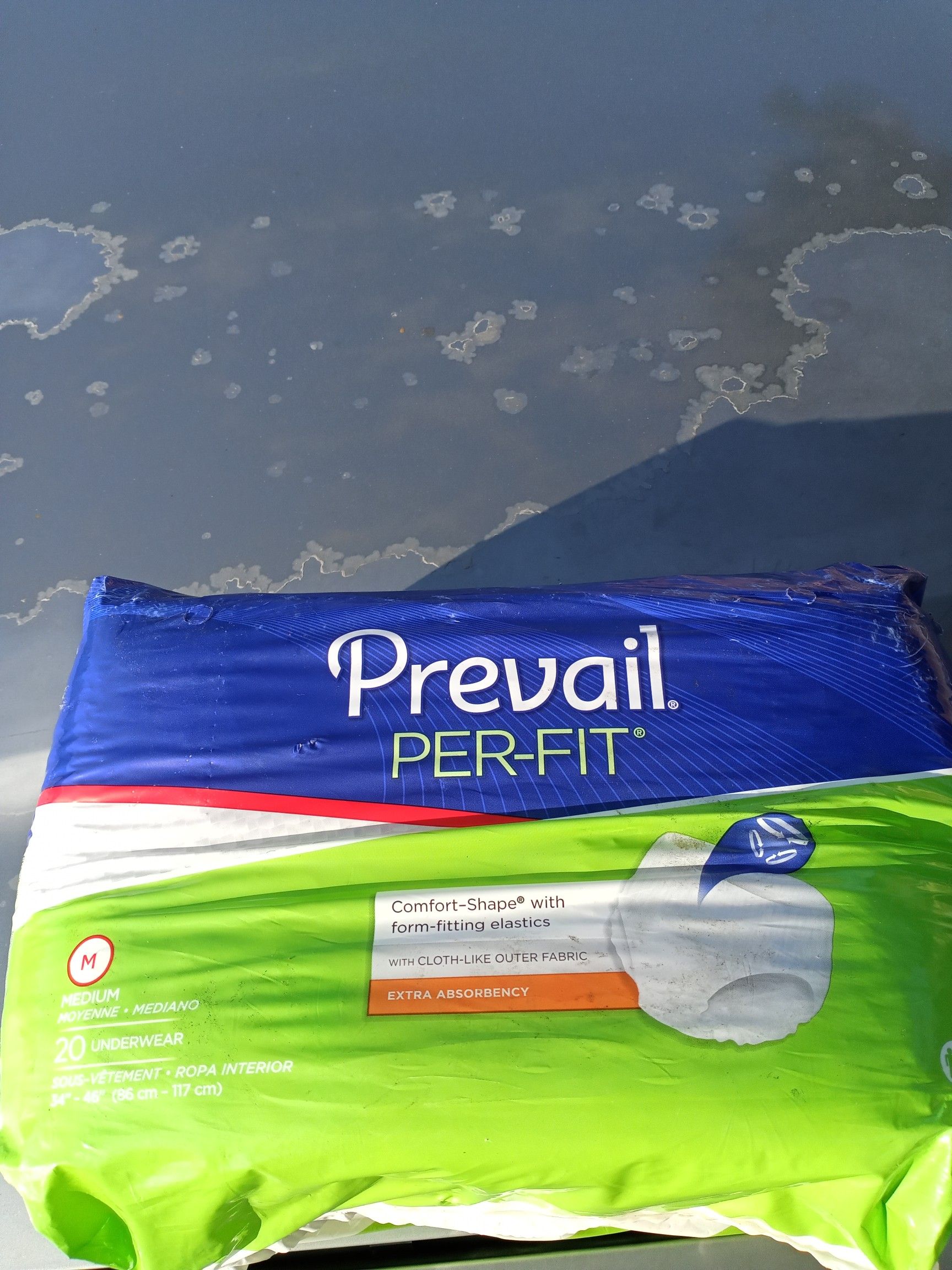 Prevail adult diapers size medium