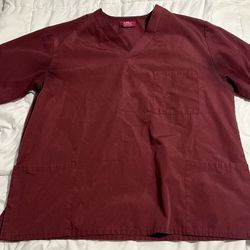 Men’s Natural Uniforms Scrubs - 3 Pocket Top